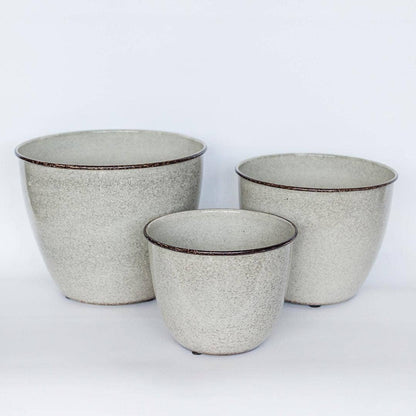 Haven Galvanized Planter | 12.5 inch Diameter