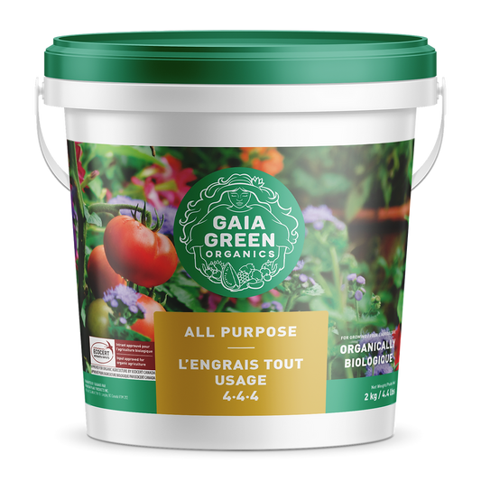 Gaia Green All Purpose Fertilizer in 4-4-4 Ratio