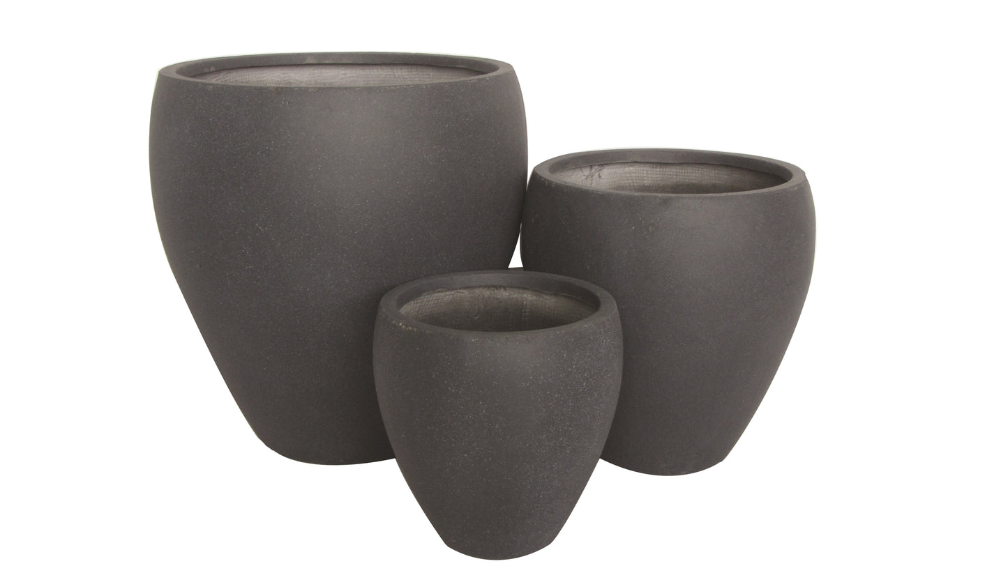 Natural Round Classic Planter | 6¼ × 11¾ inches