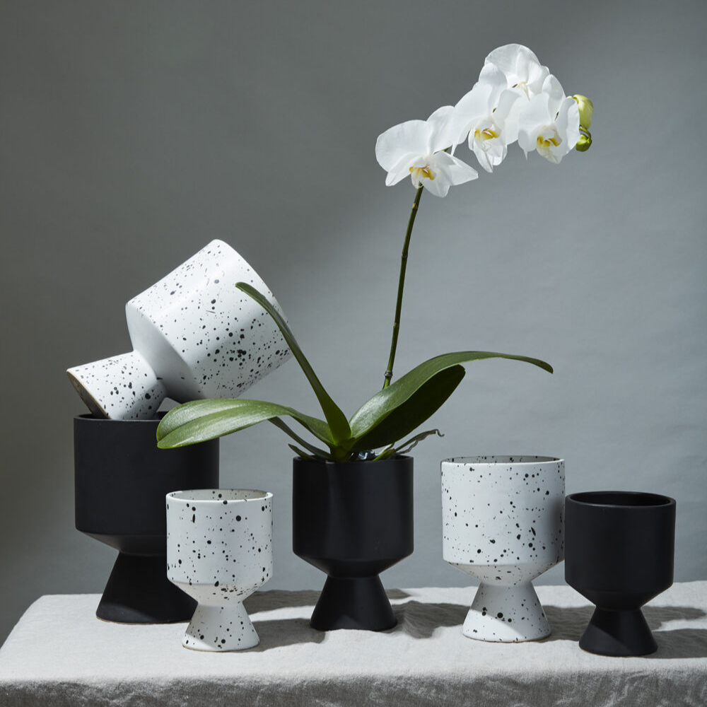 De Vil Pot | 5 inch Nursery Pot — empty planter, studio photo — planter for sale by Promise Supply for delivery and pickup in Toronto.