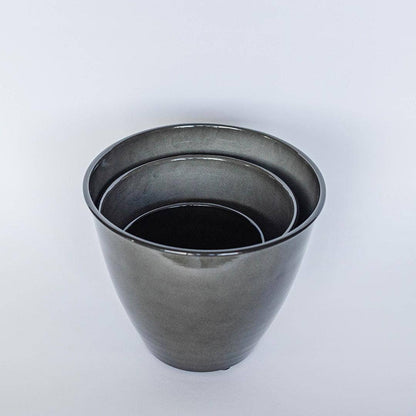 Ashford Galvanized Planter | 10 inch Diameter