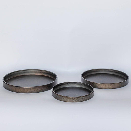 Hudson Metal Planter | 12 inch Diameter