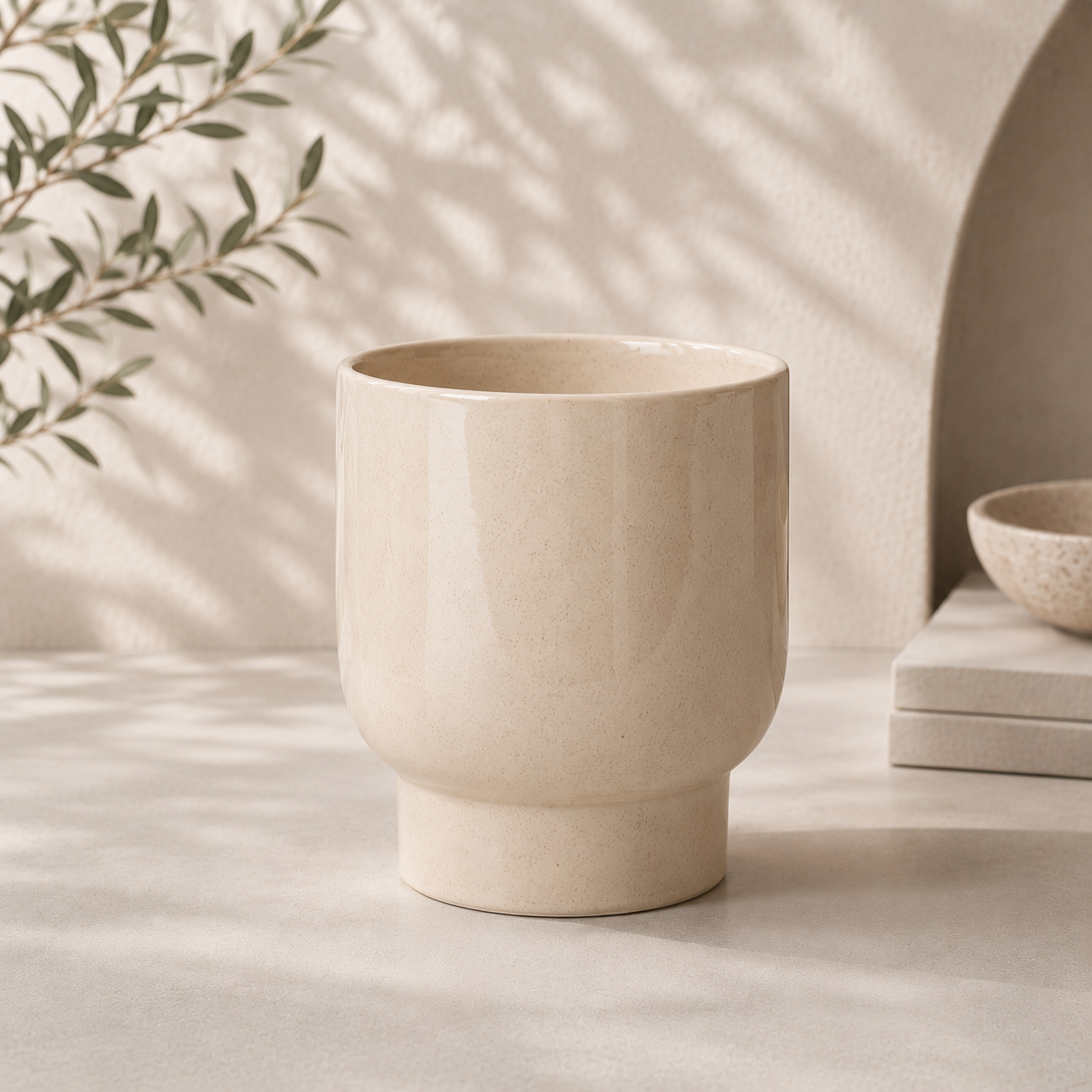 Fischer Pedestal Pot | 6 inch Nursery Pot