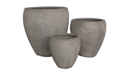 Natural Round Classic Planter | 19 inch Diameter