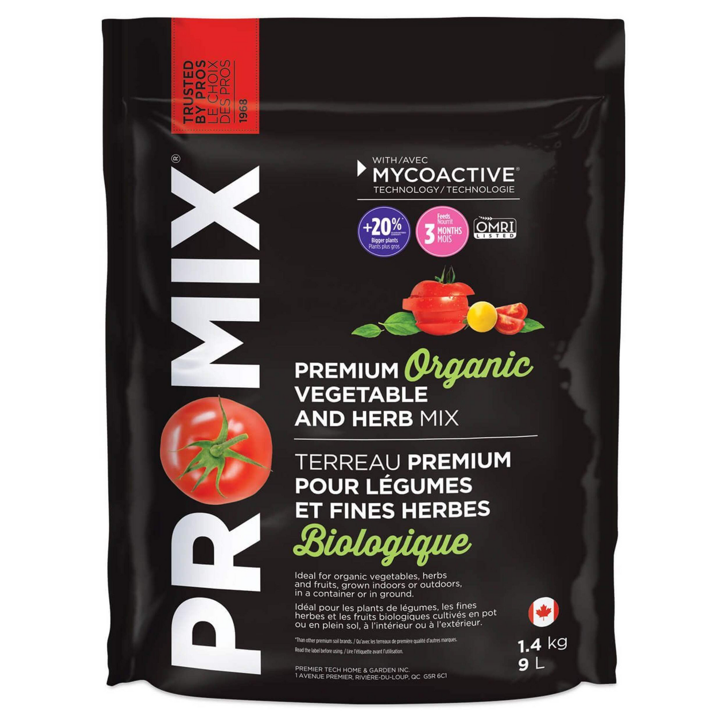promix premium potting mix for vegetables Pro Mix Vegetable and Herb Soil Mix