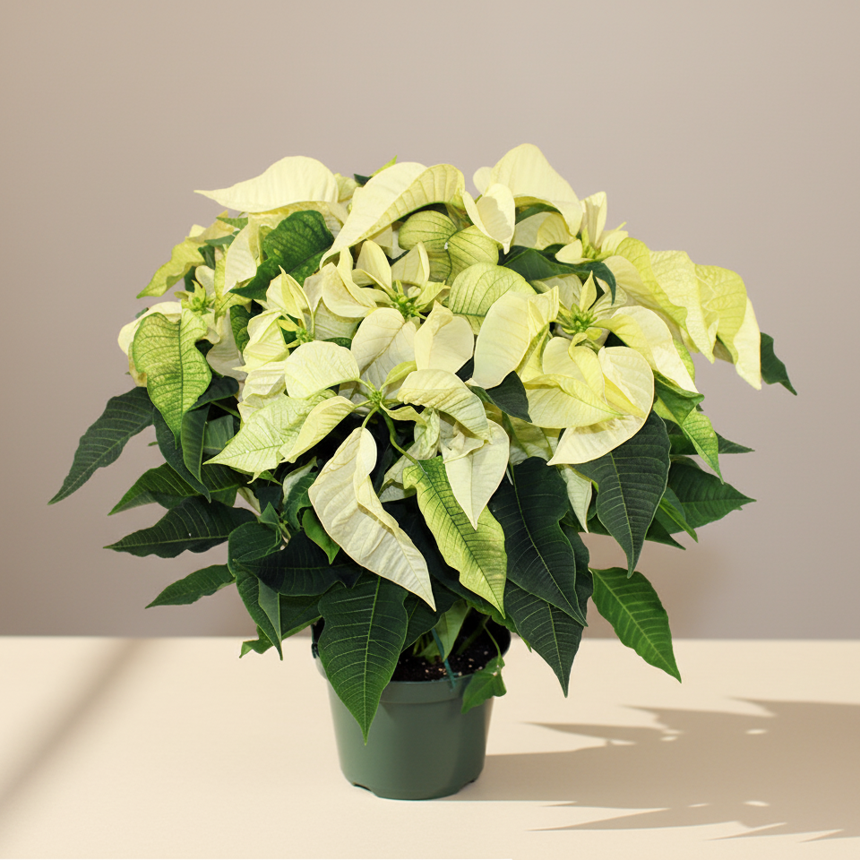 Poinsettia: Euphorbia pulcherrima - 10 inch pot