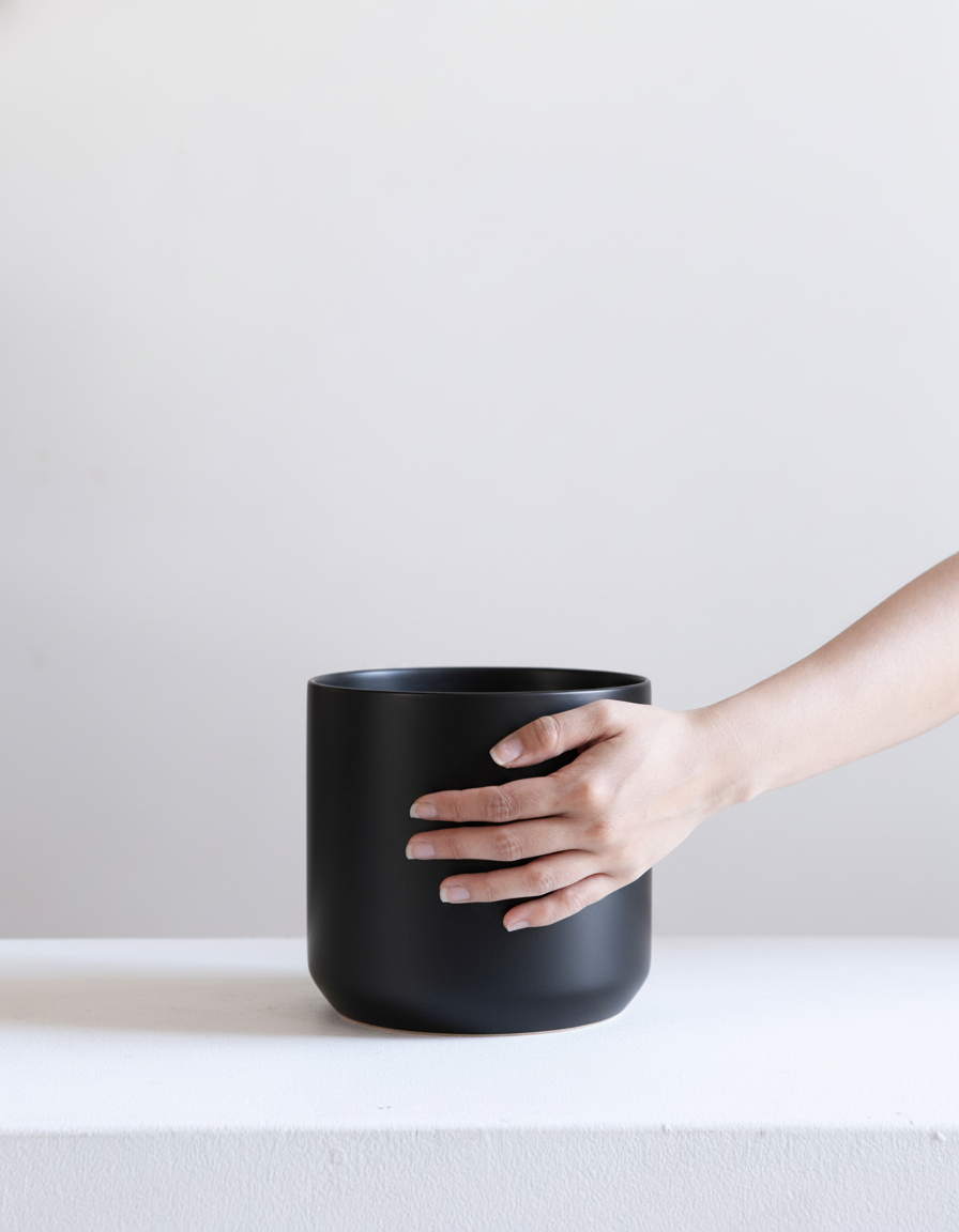 Kendall Ceramic Planter | 6 inch Nursery Pot