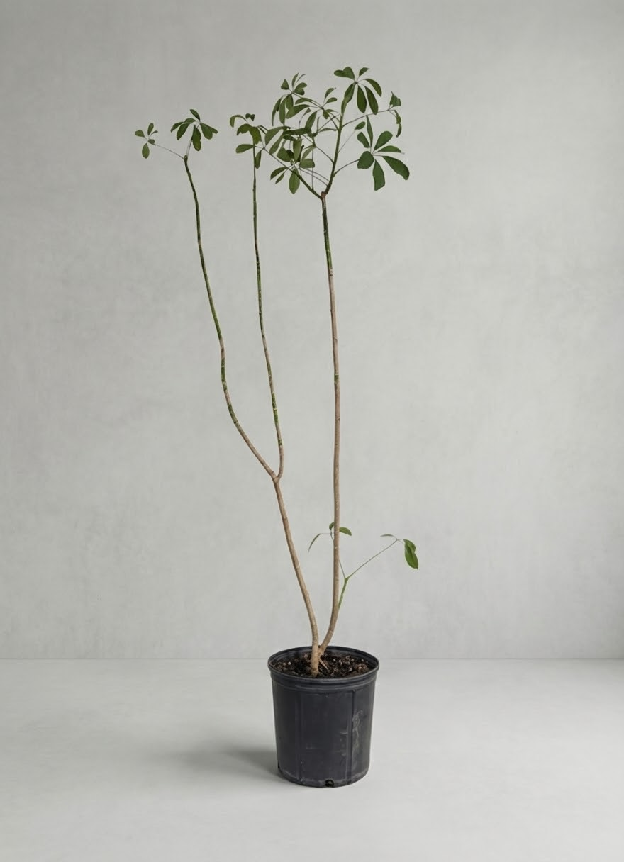 Specimen Umbrella Tree: Schefflera arboricola - 10 inch pot - 4.5-5 foot tall