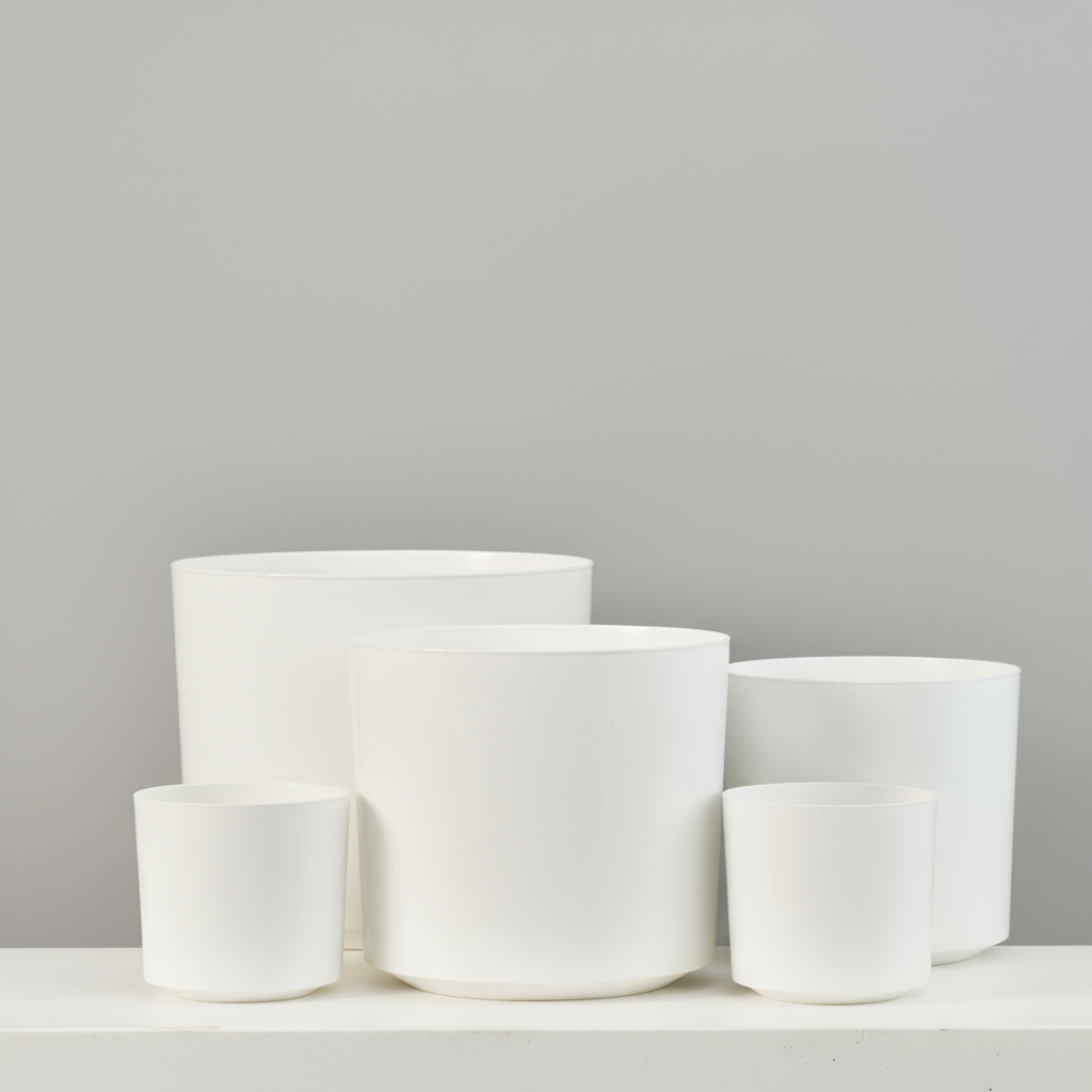 Atlas Plastic Planter | 6 inch Nursery Pot