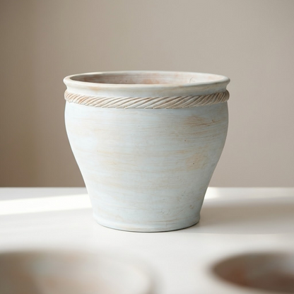 Campana Cabane Terracotta Planter with Drainage | 12 inch Diameter