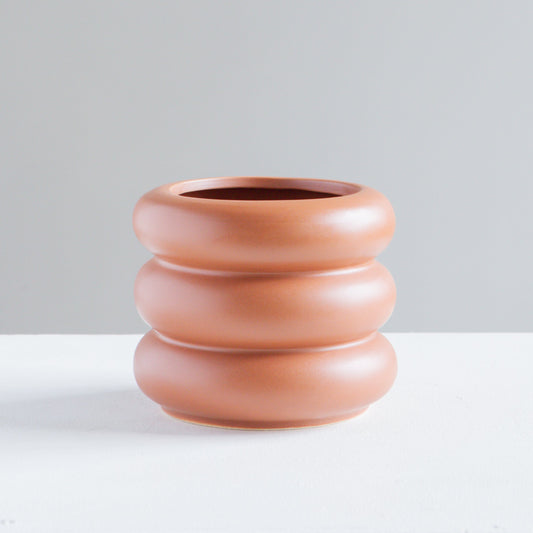 Bubble Ceramic Pot | 5 inch Nursery Pot