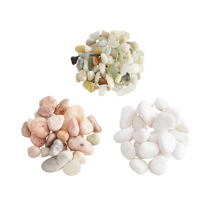 Natural Stones/Rocks | Tan (37OZ Container)