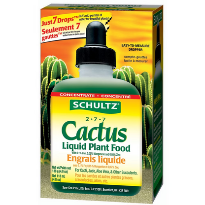 Schultz Liquid Cactus Plus Fertilizer 2-7-7 in 138g