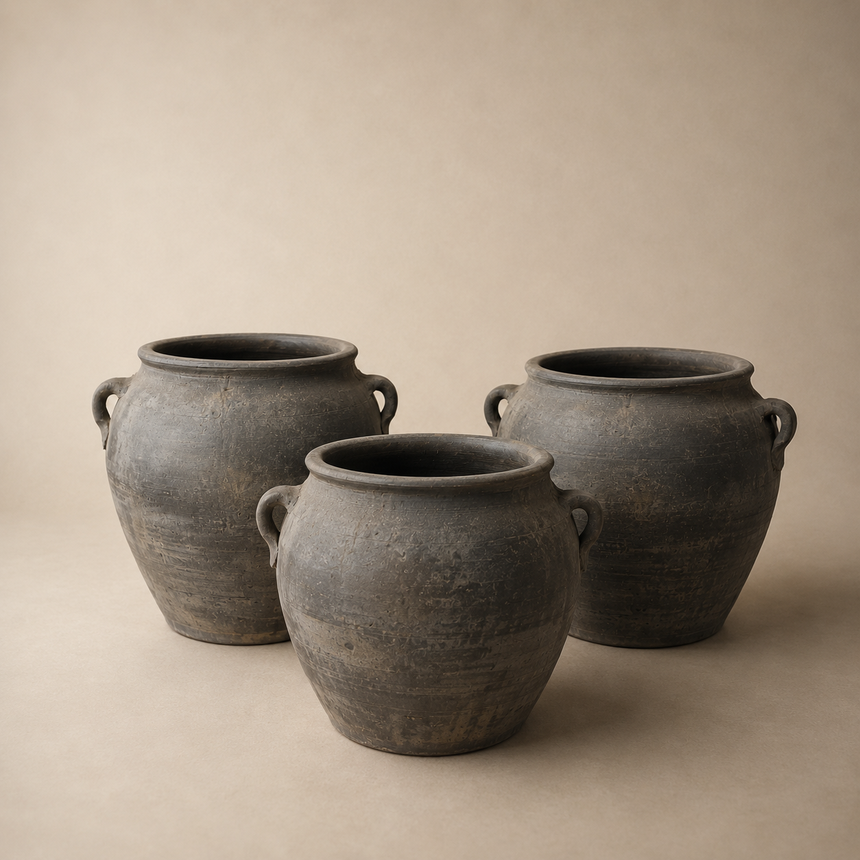 Vintage Louis IV Pithos | 12 Inch Diameter