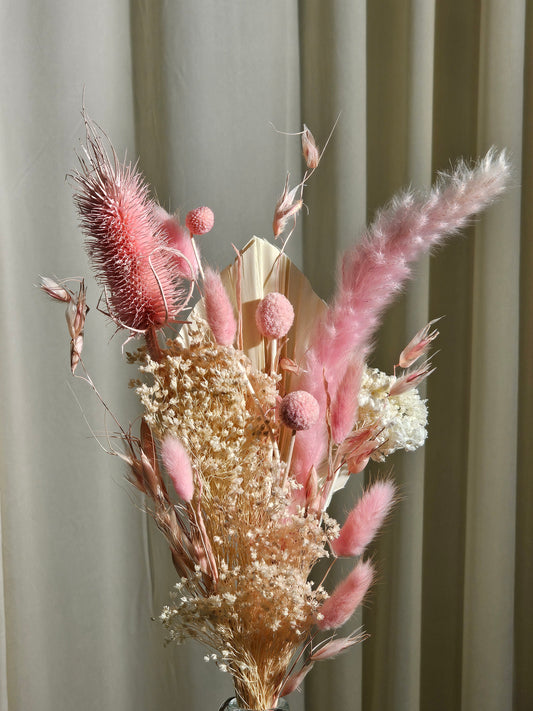 Everlasting Bouquet: Handmade Dried Valentine's Floral Arrangement