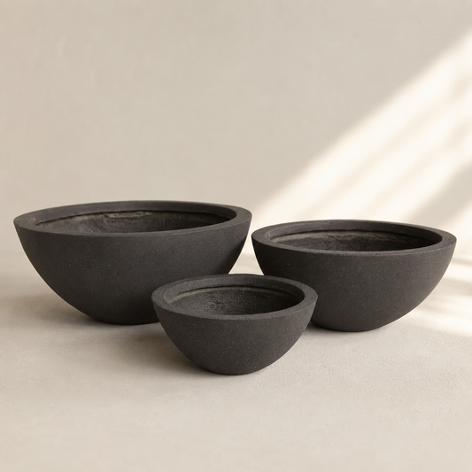 Portofino Slate Bowl Planter | 18 inch Diameter