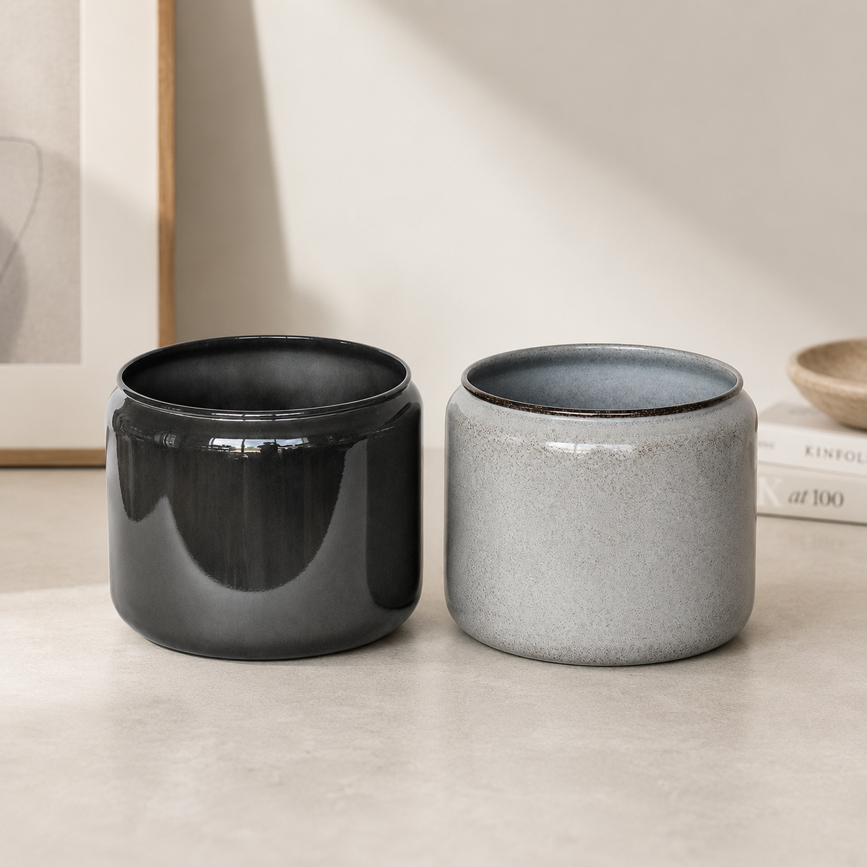Strata Metal Planter | 6 inch Diameter