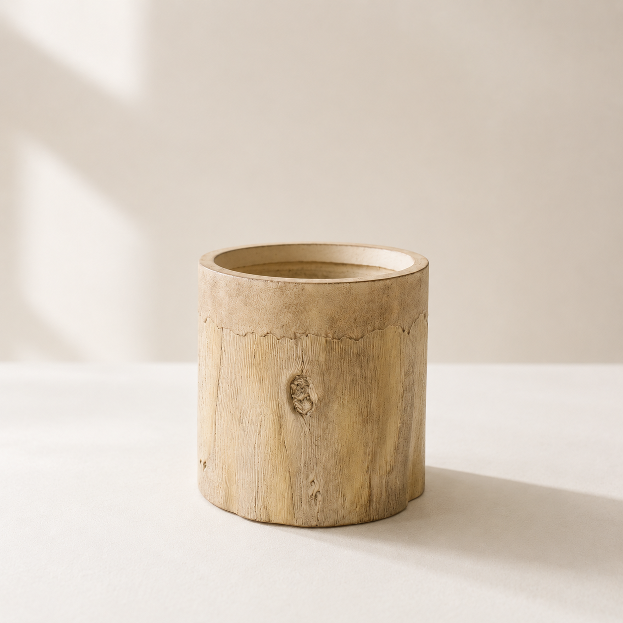 Tree Trunk Planter | 10 inch Diameter