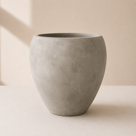 Natural Round Classic Planter | 19 inch Diameter
