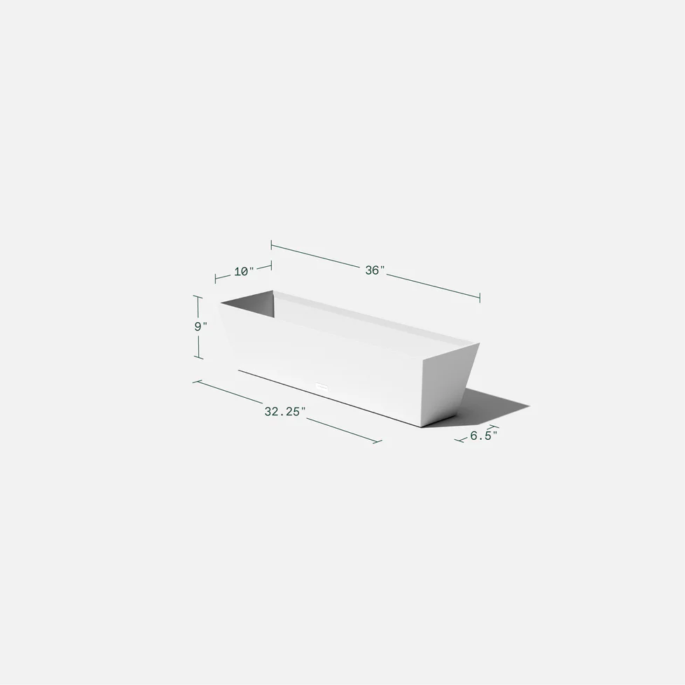 Pure Window Box Planter - 36 inch