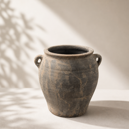 Vintage Terracotta Pithos | 10.5 inch