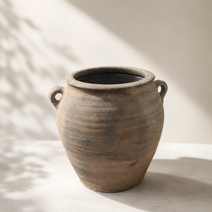 Vintage Terracotta Pithos | 10.5 inch