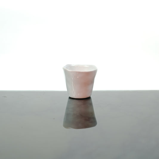 Mini White Pot fits 2.5 inch Nursery Pot