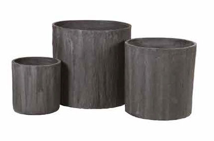 Charcoal Sand-Fiber Planter fits up to 10 inch Nursery Pot