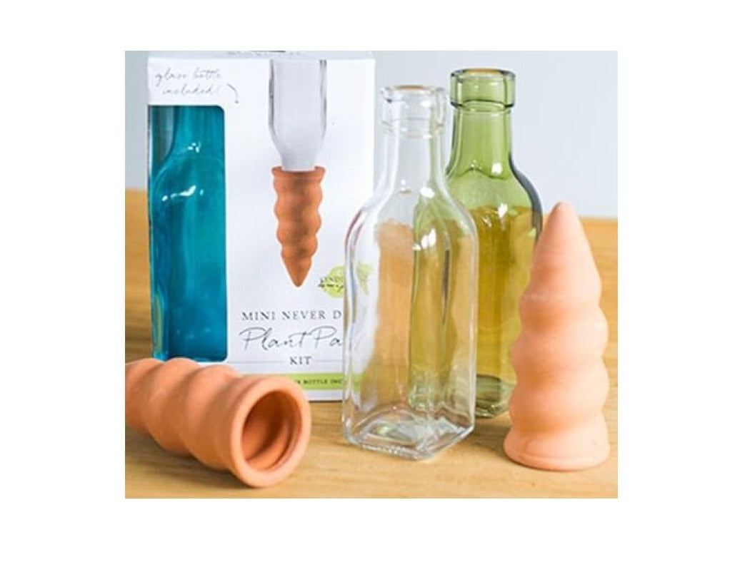 Never Dry Plant Pal Clay Watering Spout Kit