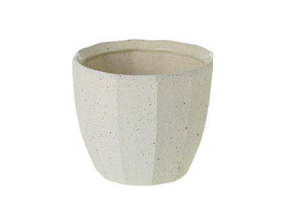 Bona Textured Planter | 6 inch Nursery Pot — empty planter, studio photo — planter for sale by Promise Supply for delivery and pickup in Toronto.