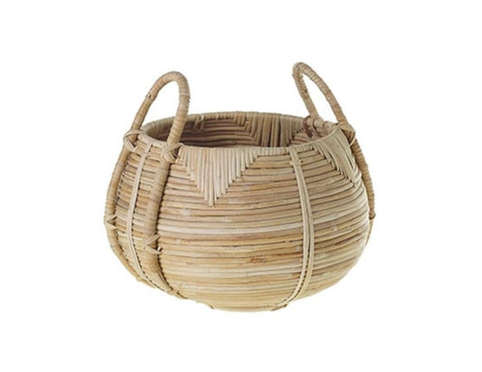 Cane Woven Basket Fits up to 10 inch Nursery Pot
