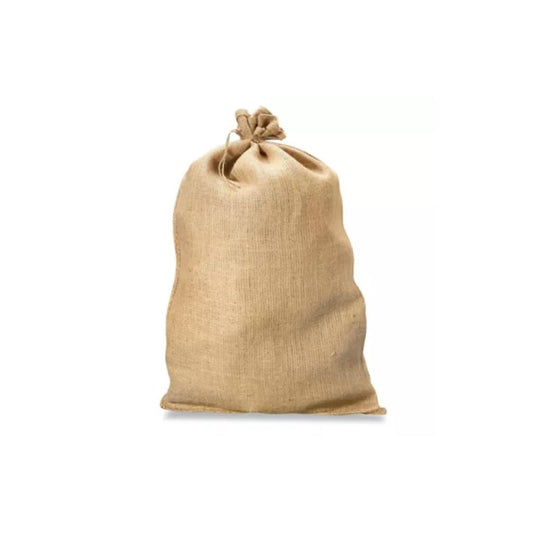 Burlap Cover 18 inch x 24 inch | 12 inch Nursery Pot — empty planter, studio photo — planter for sale by Promise Supply for delivery and pickup in Toronto.