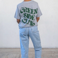 Unisex Green Side Club TShirt