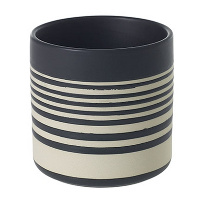 Sinclair Striped Planter Fits up to 4 inch Nursery Pot