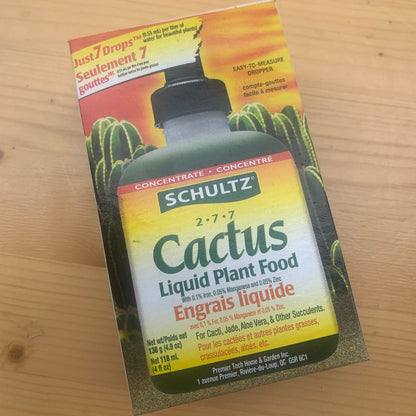 Schultz Liquid Cactus Plus Fertilizer 2-7-7 in 138g