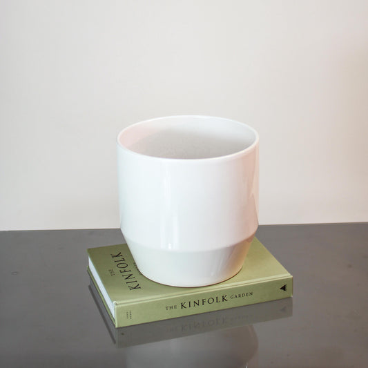 Sophia Planter | 8 inch Nursery Pot — empty planter, studio photo — planter for sale by Promise Supply for delivery and pickup in Toronto.